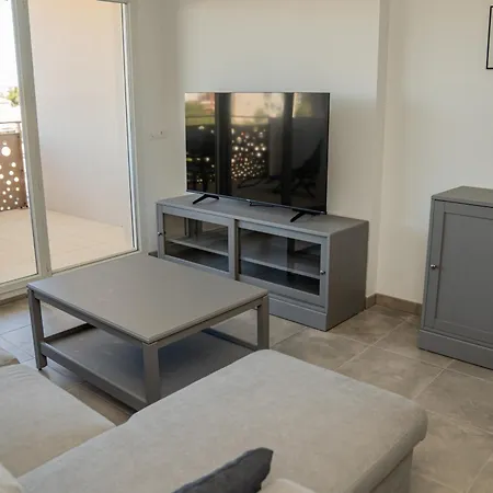 2pers, Terrasse Et Parking Daire *